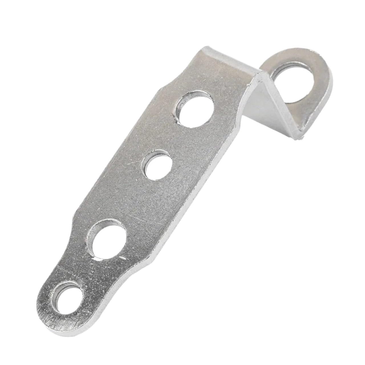 Headlight Bracket Motorcycle Headlight Bracket Rearview Mirror Lamp Spotlight Extension Holder Clamp Motorbike Scooter Accessories(Silver-1pcs)