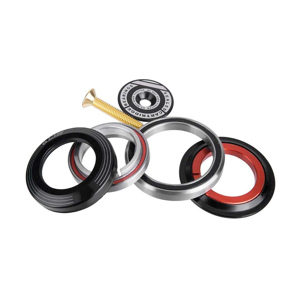 Cuscinetti per Cuffie per Bicicletta,Bicicletta Headset Cuffia per Bicicletta in Lega di Alluminio 42 52 mm per Forcella Anteriore della Bicicletta Accessorio per Cuffie da Ciclismo