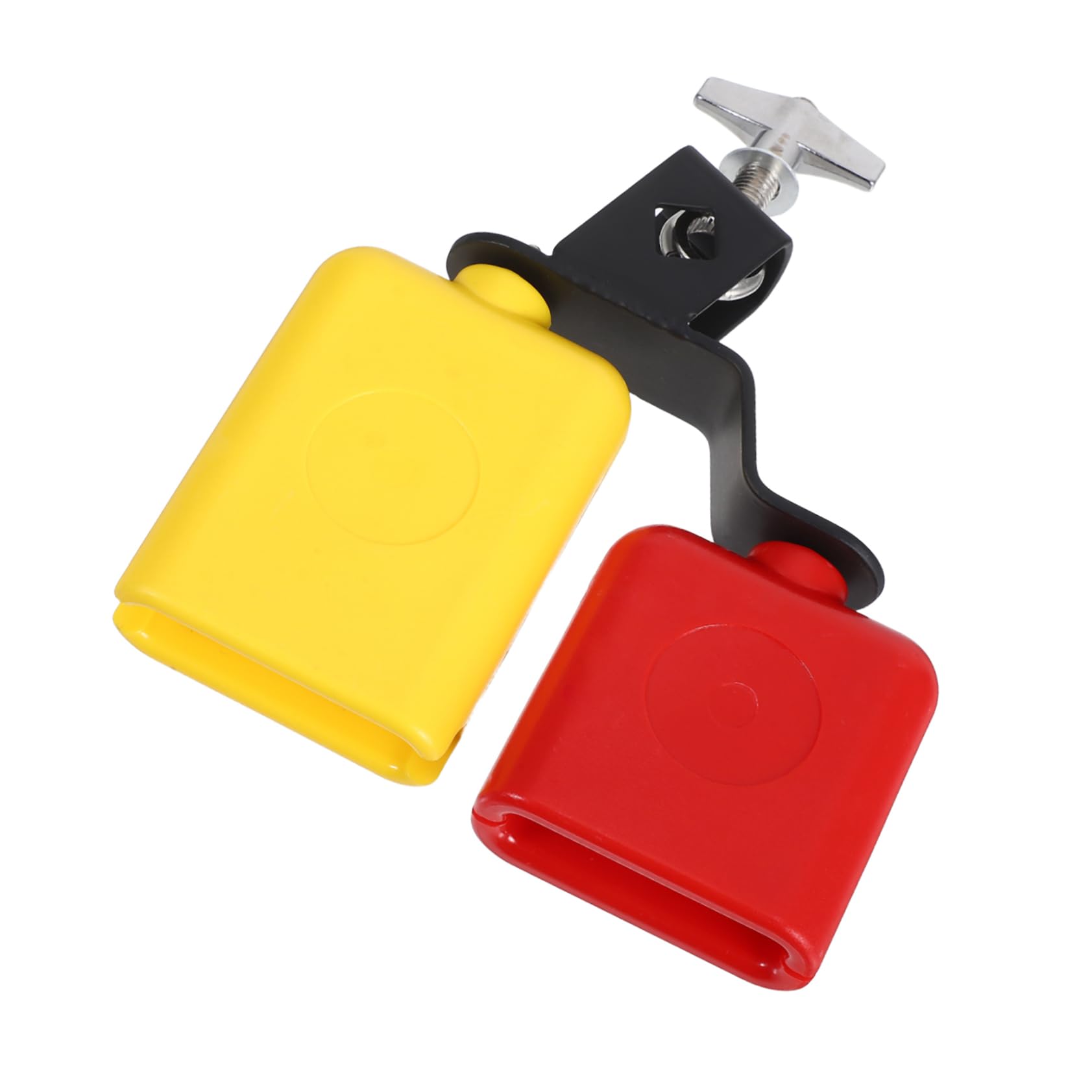 HANABASS Dual Tone Latin Bell High Low Sambago Drum Percussion Plastic Jam Block