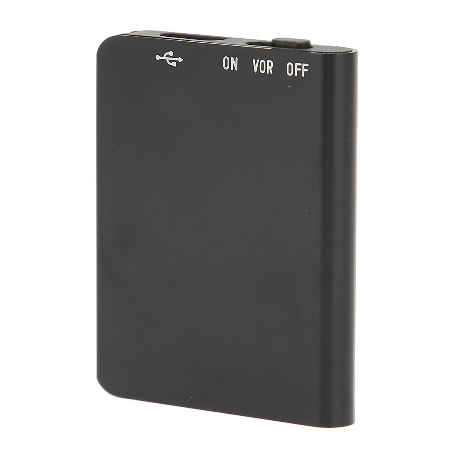 Registratore Ultra Sottile Q61 da 16 GB, Registratore Vocale Digitale Portatile con Controllo Vocale a un Tasto, Batteria Incorporata di Grande capacità, per Interviste, Riunioni,