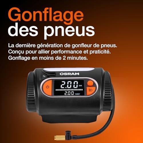 Manomètre de pression des pneus OSRAM OTI2130 contre l'usure - 2