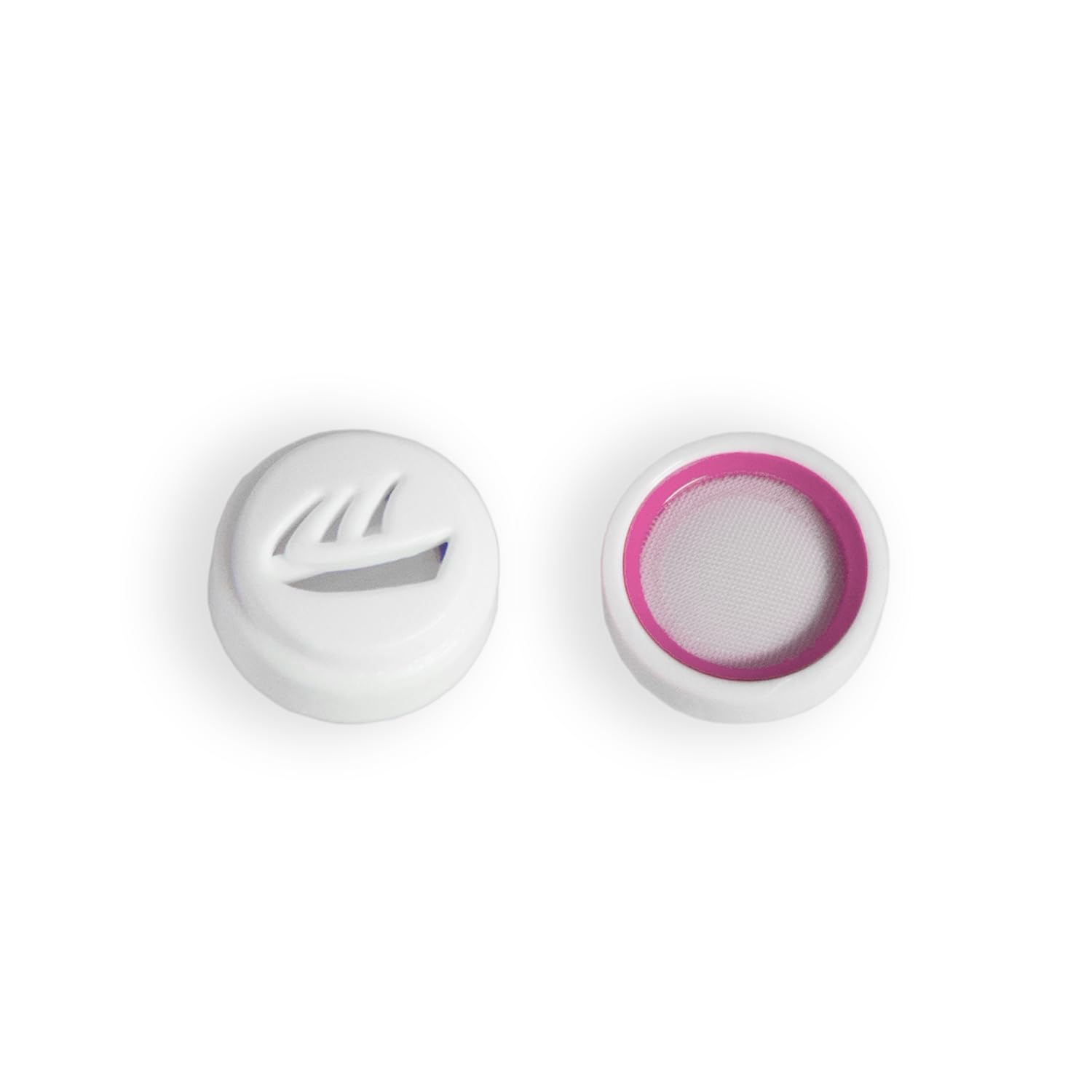 MEE audio 15 dB Replacement Filters for Earplugs - Works with Custom and Universal Filtered Earplugs, High Fidelity (Pair, White/Purple)