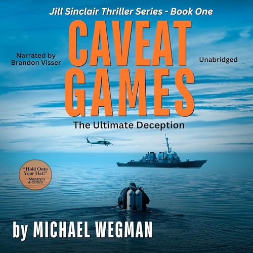 Caveat Games Audiolivro Por Michael Wegman capa