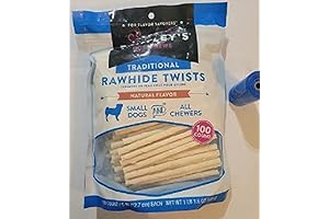 Dentley 100% Natural Premium Beef Rawhide Dog Chew