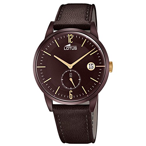 Montre-bracelet pour hommes Lotus 18363/1 au boîtier ultra plat de qualité
