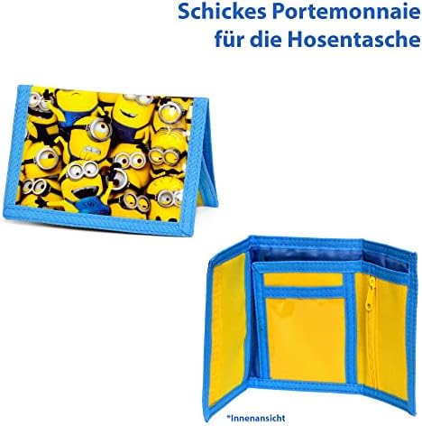 Minions Luggage Set, 40 cm, 110 L, Yellow