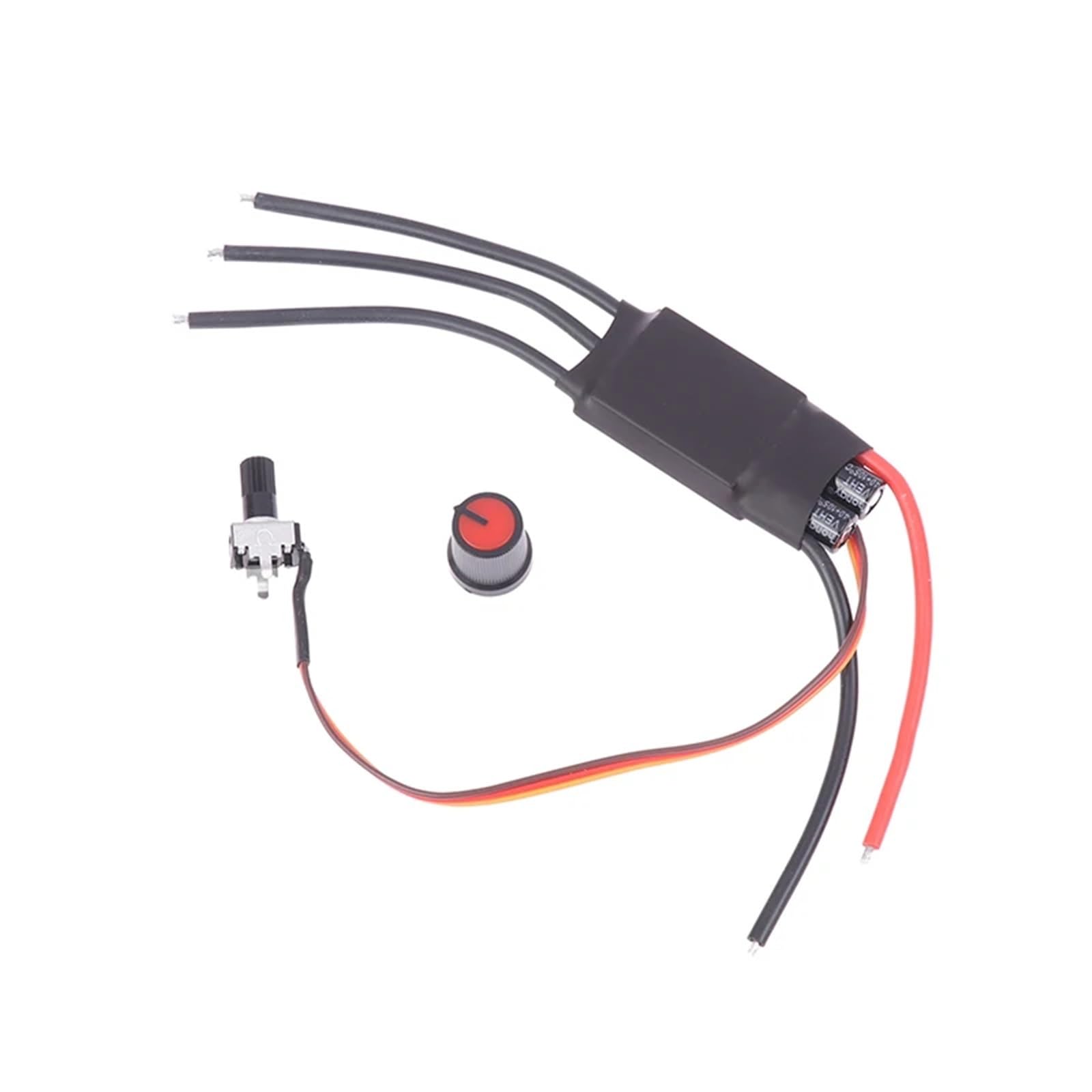 Sterownik silnika 3-fazowego, zasilacz 6,5 V-27 V, bezszczotkowy, kontrola prędkości DIY z potencjometrem