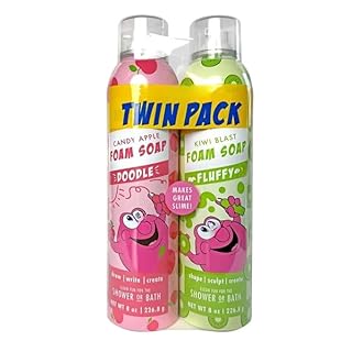 B'ubble Foam Soap Twin Pack, Rotating Colors and Scents, (Fruity & Sweet) 8 oz