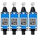 GUUZI 4pcs ME8112 Rollenstößel Momentan Endschalter 1NC 1NO 0~250V/5A