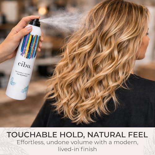 CIBU Touchable Texture Hairspray, 10 oz miniatura 2