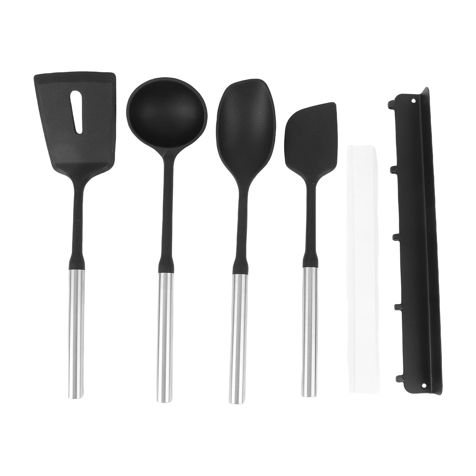 Fabater Utensili da Cottura da in Silicone con Robuste Maniglie in Acciaio Inossidabile Che Sono Impostate su Cottura Ad Alta Temperatura