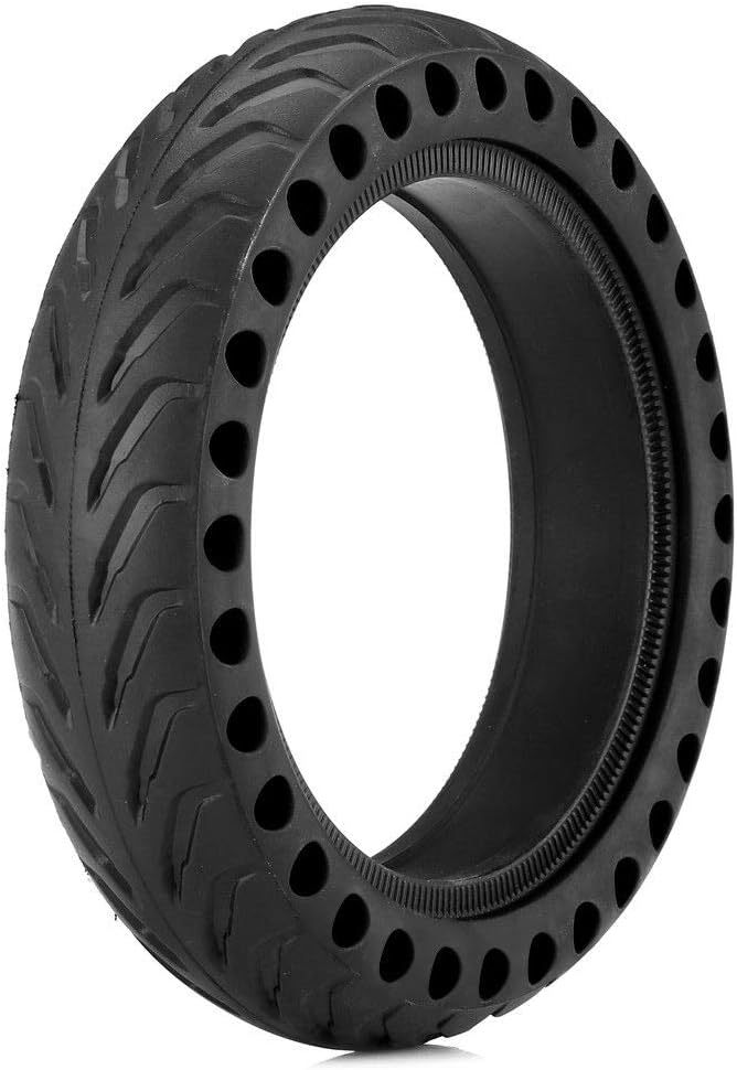 Scooter Honeycomb Solid Tyre for Xiaomi Mijia M365 Electric Scooter, Honeycomb Tyre Pattern Wheel Tires 8.5 inches Scooter Wheels Replacement Explosion-Proof Non-Pneumatic Vacuum Tyre Shock Absorbed