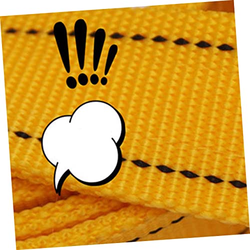 Sangle de remorque en nylon jaune pour sortir un véhicule embourbé sans effort - 8