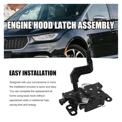 Ensemble de verrouillage capot Chrysler Pacifica anti-vibration - 2