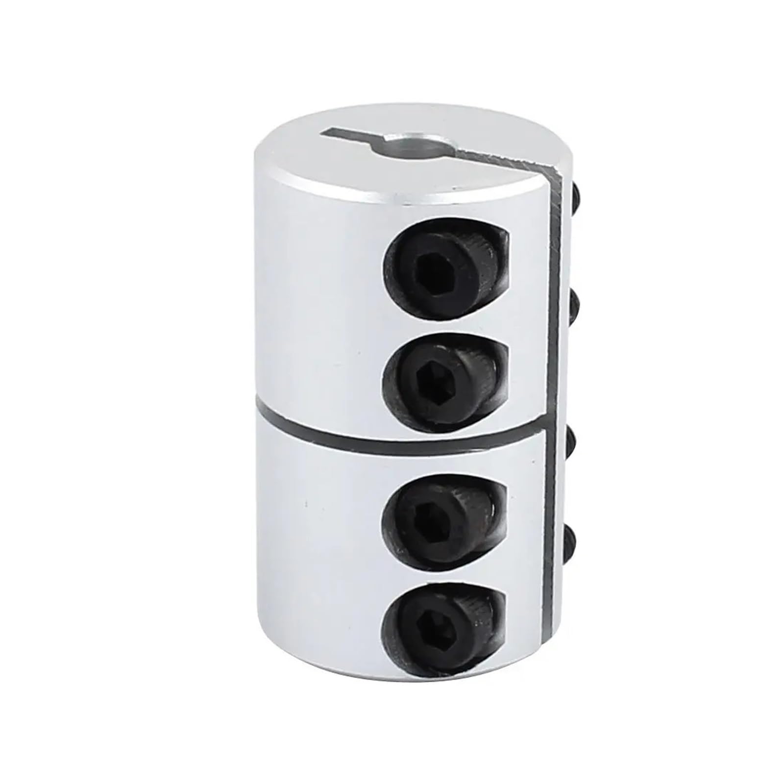 Acoplamiento rígido de sujeción de aluminio D25L40 de 5 x 6 mm y 10 x 12 mm (1 unidad)(8mm to 10mm)