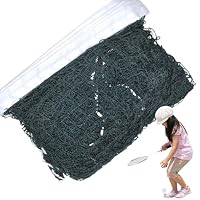 Filet De Badminton Extérieur – Haute Résistance, 76 Cm De Haut, Trous 2,5 Cm, Polyvalent Tennis, Softball, Volley, Cordons De Serrage Inclus