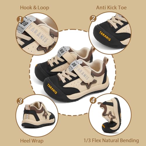 Hiking Shoes Baby Boys Girls Sneakers Walking Durable Non-Slip Toddler Shoes4