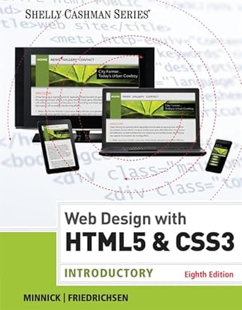 Web Design with HTML & CSS3: Introductory (Shelly Cashman Series ...