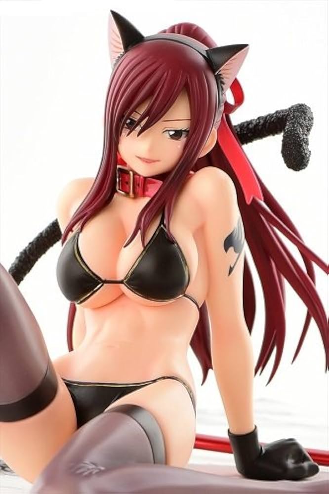 フェアリーテイル エルザ・スカーレット 1/6スケール 塗装済み完成品フィギュア Amazon | FAIRY TAIL エルザ・スカーレット・黒猫Gravure_Style
