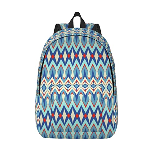 Sac à dos homme femme ALLOCS léger - Toile noire décontractée pour travail et voyage M