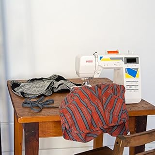 Janome MOD-30 Computerized Sewing Machine with 30 Built-In Stitches, 3 One-Step Buttonholes, Drop Feed and Accessories