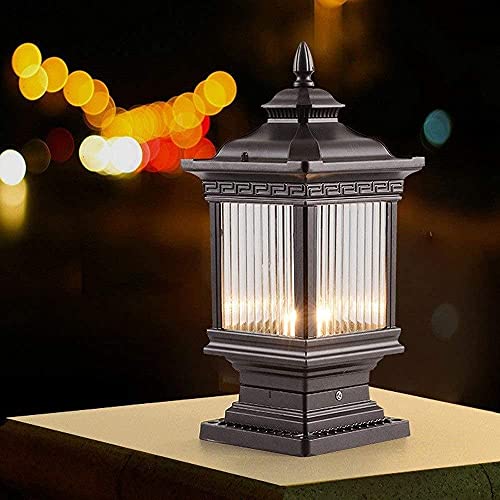 Applique murale extérieur E27 lanterne carrée étanche IP55 pour éclairage de jardin