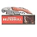 Belted Bull Rosewood Waiters Corkscrew Wine Opener – Best All In One Bottle Opener with Foil Cutter