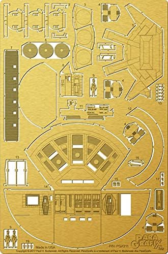 BIBNY Paragrafix 1/44 Scale Discovery XD-1 Pod Bay Photoetch Set PGX211