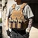 EXCELLENT ELITE SPANKER Open-Top Single/Double/Triple Molle Mag Pouchs for M4 for AK AR Elastic Rifle Magazines for Pistol Mag Pouch (Coyote Brown)