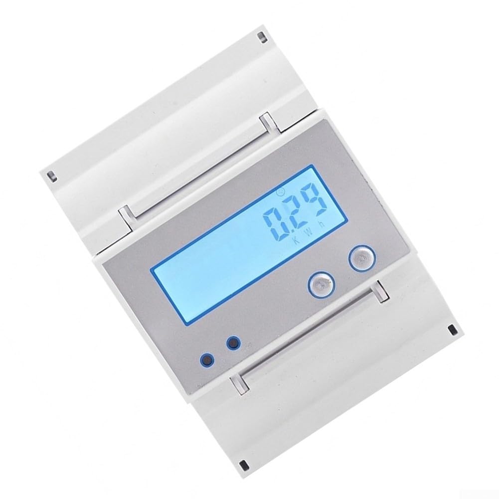 Contador digital LCD monofásico bidireccional RS485 | Precisión clase 1, medición bidireccional, comunicación RS485, para sistemas solares y almacenamiento de baterías