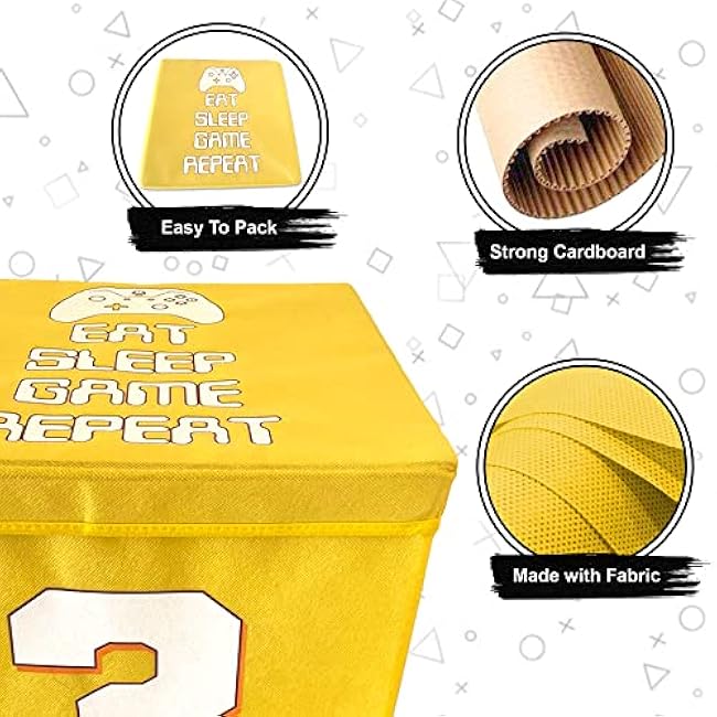 Super Gaming 14¡± Storage Glowing Box Perfect for Gaming, Parties, Birthdays - Large