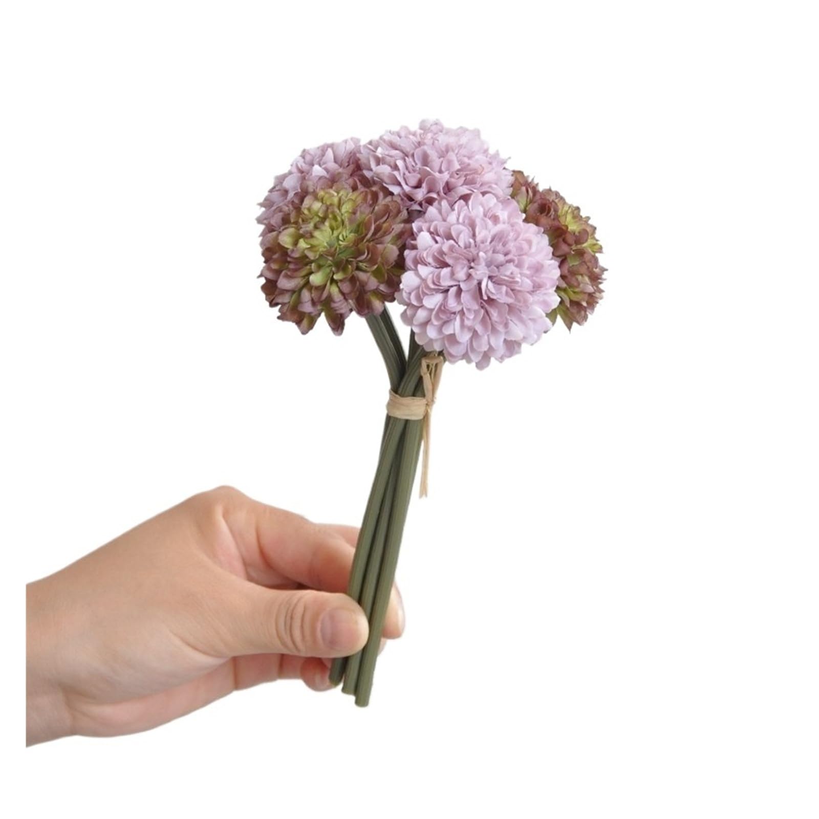HamPaesk 6pcs Simulation Flower Artificial Auditorium Decoration(Gray green)