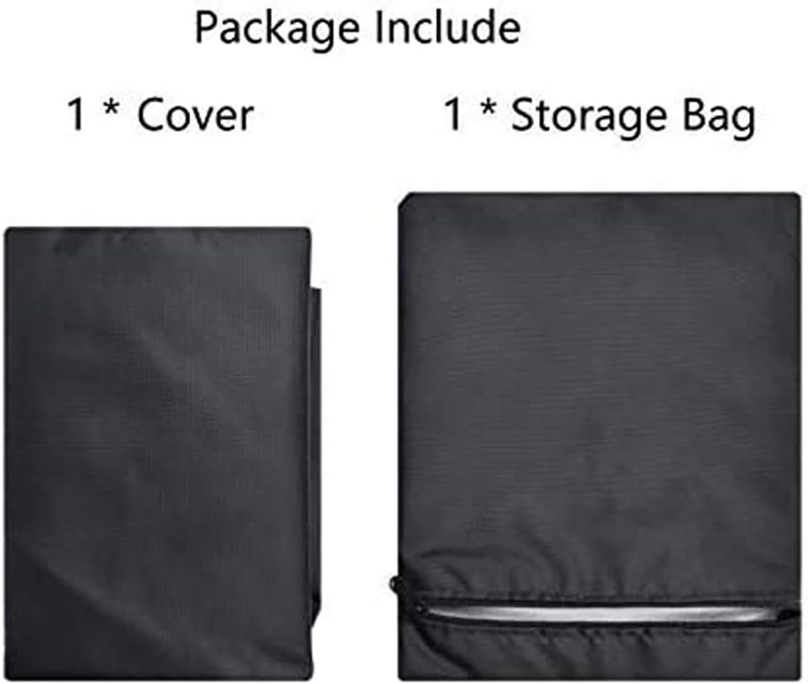 Fire Pit Cover Square - Patio Table Fire Pit Cover Heavy Duty Waterproof Dustproof Anti-UV for Fire Pit and Outdoor Furniture,28"x28"x25"