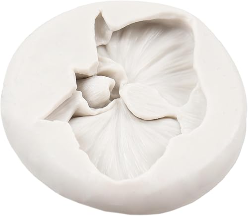 Miniatura 4 de Moldes de silicona para fondant de orquídea para cupcakes de chocolate, decoración de pasteles, caramelo, azúcar, manualidades, pasta de goma de