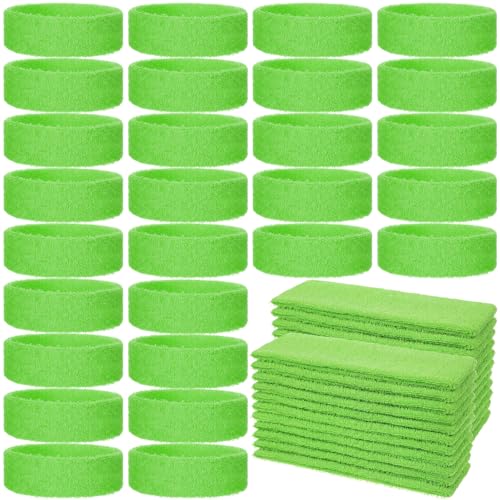 Image of Libima Kids Sweatbands Bulk Boys Headband for Sports Kids Cotton Terry Youth Sweatbands Elastic Sports Headbands Wicking Athletic Bands for Team Activity