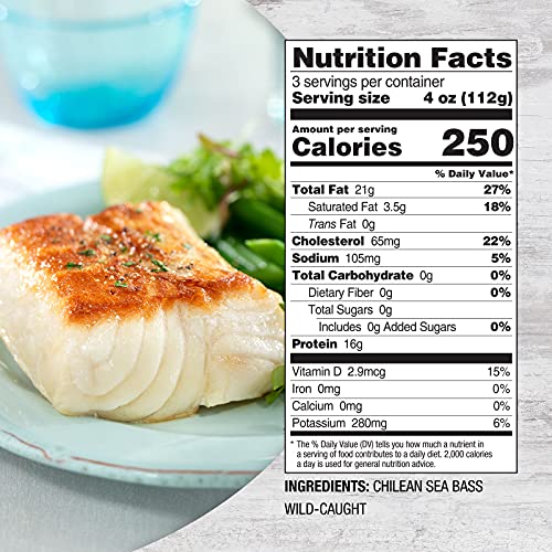 Seamazz Chilean Sea Bass, 12 Oz thumb #2