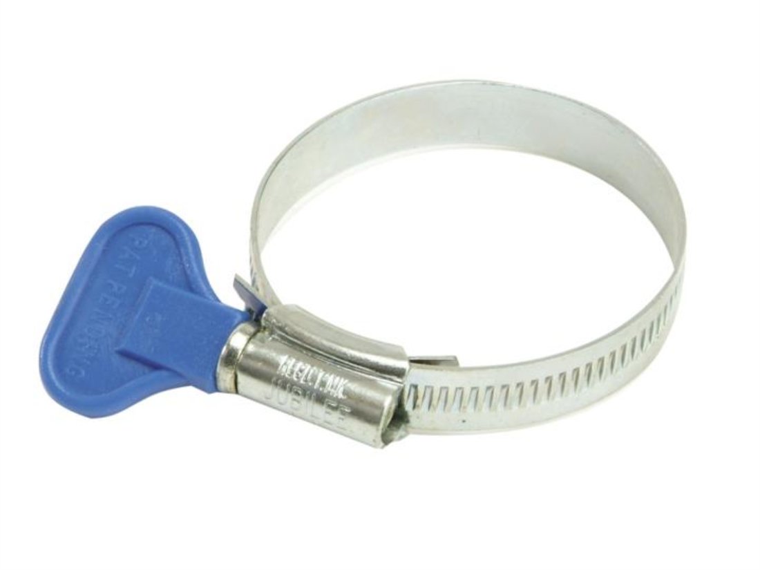 Jubilee Silver 1A Wingspade Hose Clip 20Mm - 32Mm 3/4In - 1.1/4In