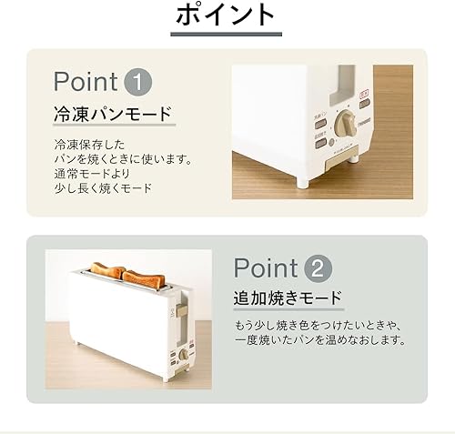 Miniatura 5 de TwinBird Pop-up tostador blanco ts-d404W