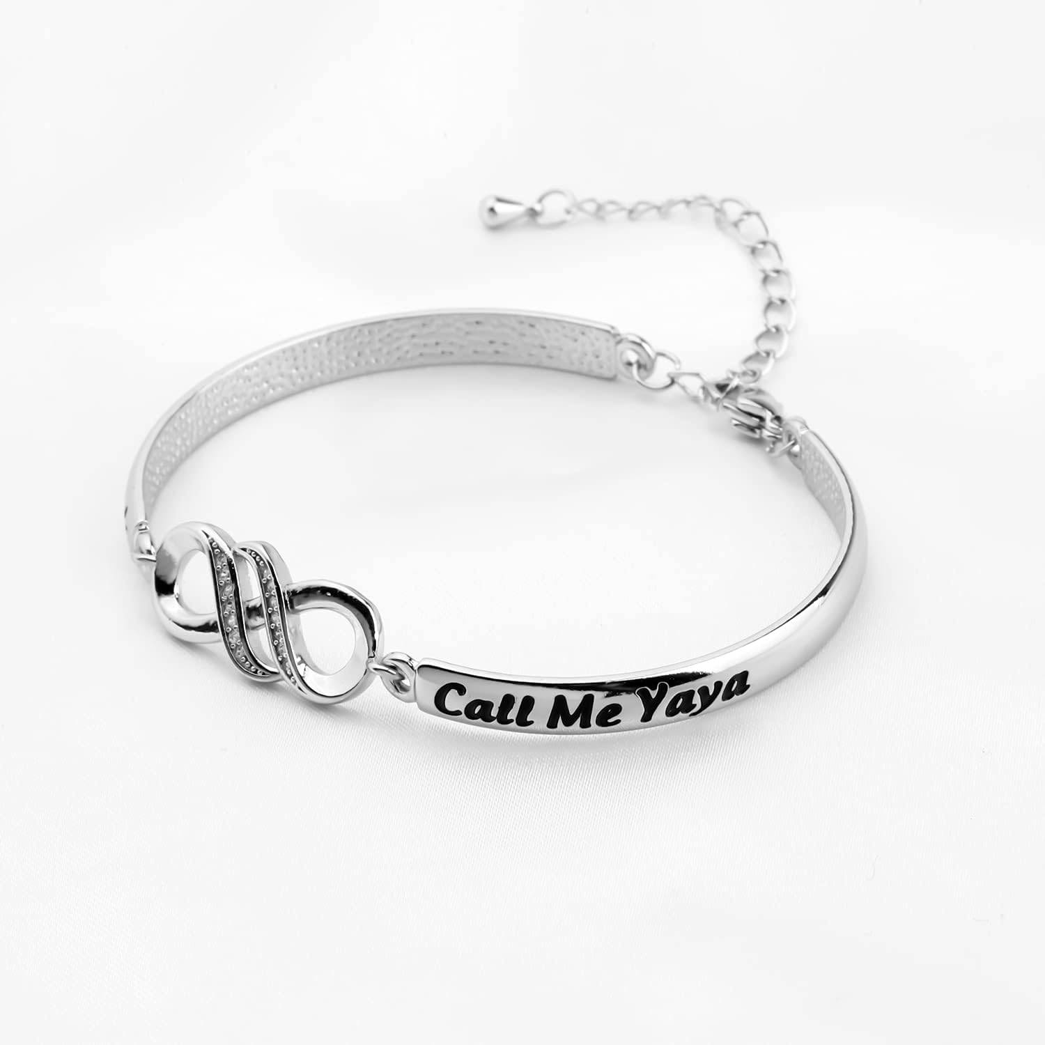 BEKECH Yaya Grandmother Gift My Favorite People Call Me Yaya Bracelet Mother’s Day Jewelry for Greek Grandma Yaya Yiayia Bracelet Yaya Birthday Gift - Image 4