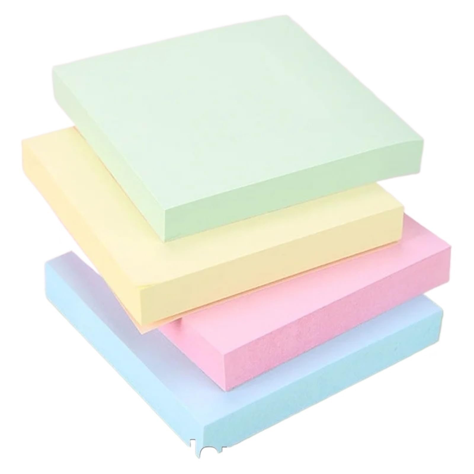 20 segnapagina adesivi portatili colorati, 1200 fogli, 4 colori, blocco note N-Times, per ufficio e scuola (76 x 76 mm)