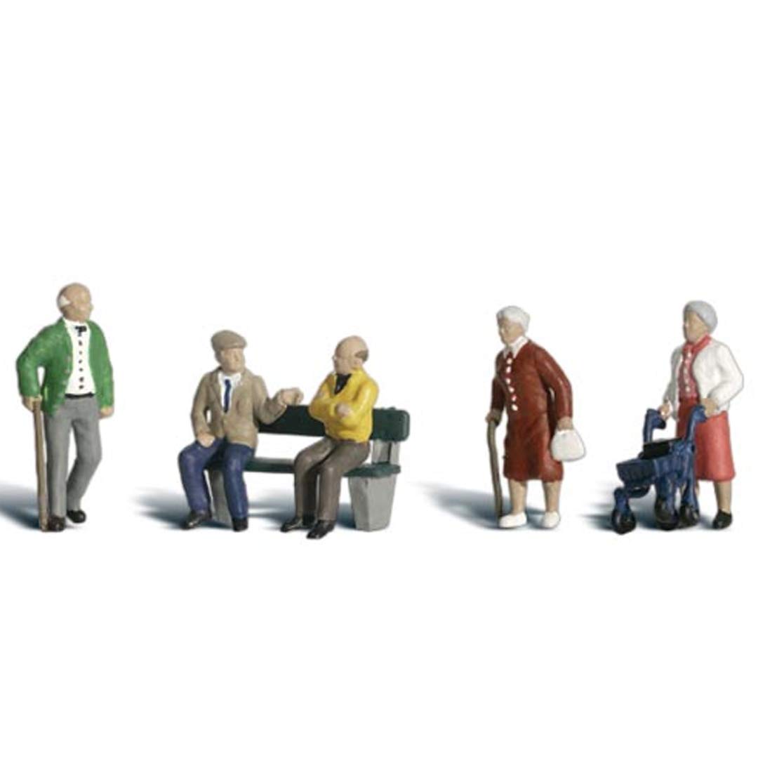 Woodland Scenics A1922 HO Senior Citizens