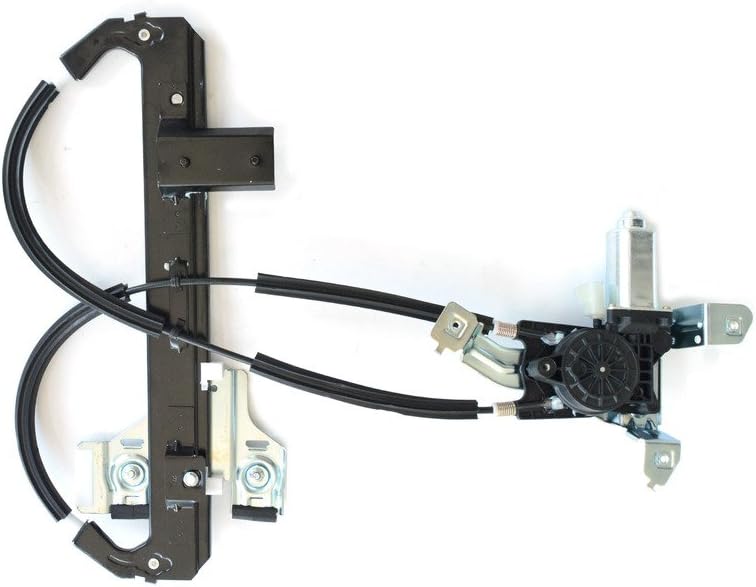VioGi Rear Passenger (Right) Side Power Window Regulator w/Motor Fit 02-06 Cadillac Escalade Base Model 00-06 GMC Yukon 00-06 Chevy Tahoe