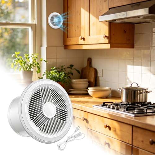 Ventilateur de cuisine pour maison et camping-car discret