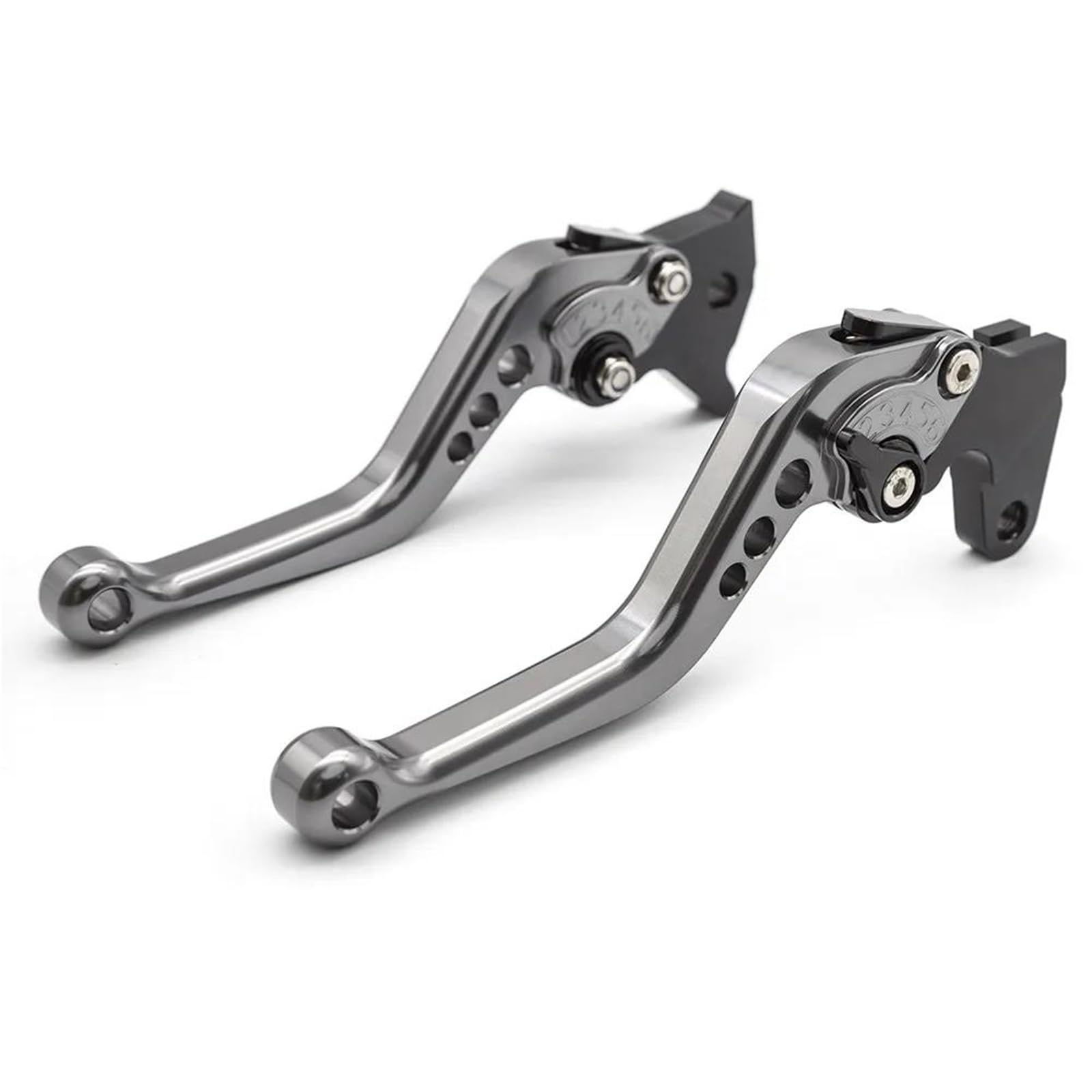 HPZPRPCEW for Kawasaki ER-5 ER500 1999-2006 for VERSYS for Ninja 650 ER6F ER6N 2006-2008 Z750 2004-2006 Brake Clutch Lever(Gray,147mm)