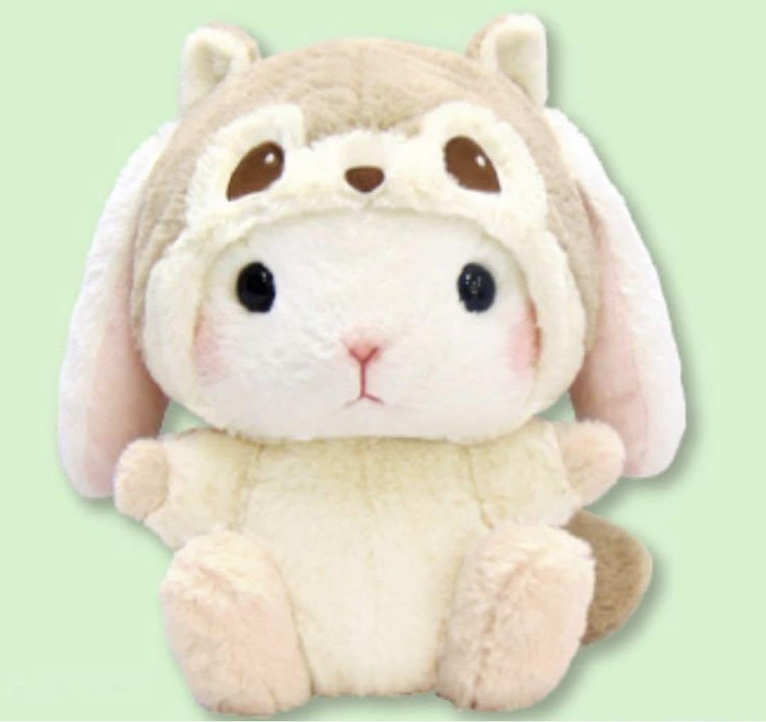 Amazon.co.jp: ぽてうさ ろっぴー BIGぬいぐるみ モモンガ : おもちゃ