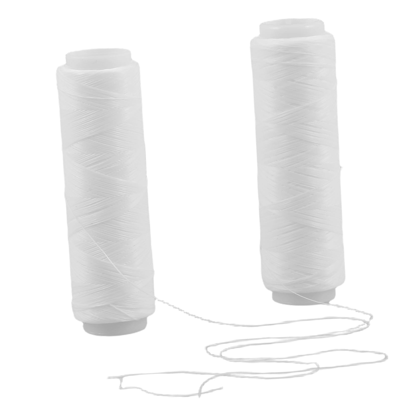 BESPORTBLE Secure Bait Fishing Line 2pcs Elastic Invisible Sea Freshwater Braided Thread User-Friendly for Angler