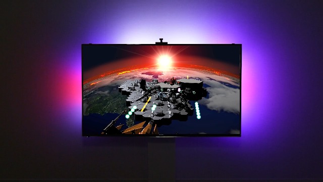 Amazon｜シンクロビジュアルライト Mサイズ 間接照明 LED 55～60v対応
