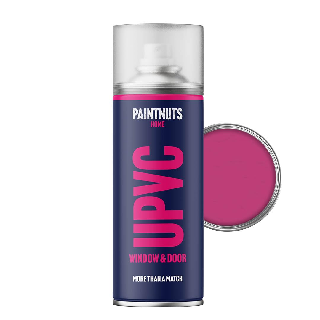 Paintnuts Telemagenta Upvc Window & Door Paint - Ral-4010 - Satin 400Ml Spray Can