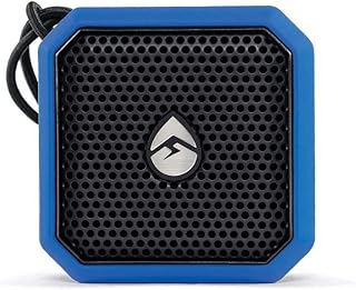 ECOXGEAR EcoPebble Lite GDI-EXPLT502 Rugged Waterproof Floating Portable Bluetooth Wireless 5-Watt Mini Smart Speaker (Blue)