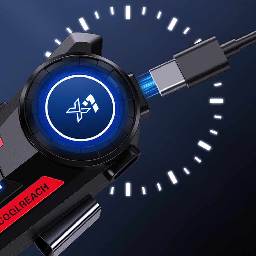 Interfono Bluetooth per moto, Interfono per casco moto Bluetooth Cuffia Comunicazione radio Sistema FM IP67 Kit vivavoce per moto impermeabile, Auricolare Bluetooth per moto/ATV/Bici/motoslitta